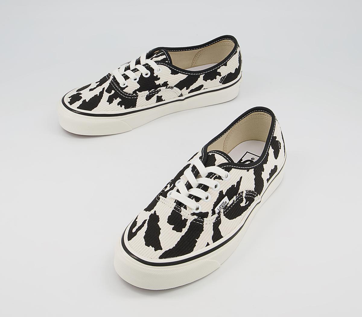 Vans Anaheim Authentic 44 Dx Trainers Vans Anaheim Authentic 44 Dx Trainers Anaheim Og White Corduroy Og Cow Print