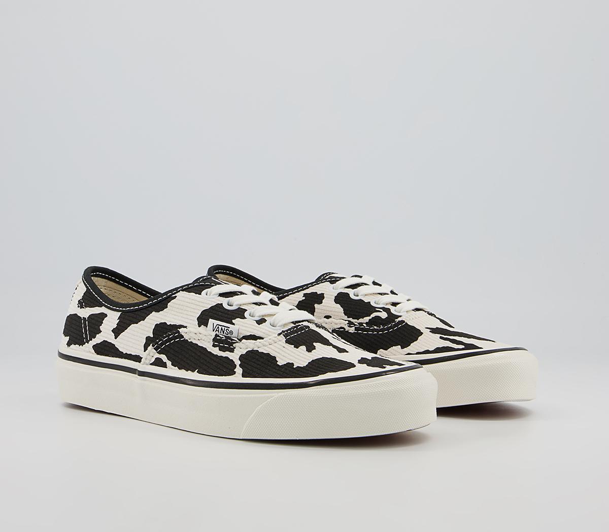 Vans Anaheim Authentic 44 Dx Trainers Vans Anaheim Authentic 44 Dx Trainers Anaheim Og White Corduroy Og Cow Print