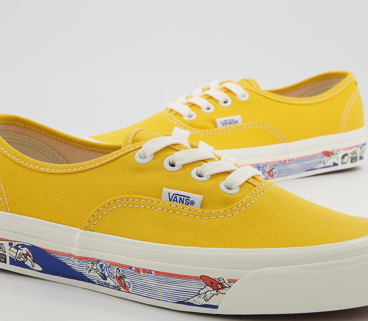 Vans Anaheim Authentic 44 Dx Trainers Vans Anaheim Authentic 44 Dx Trainers Anaheim Og Yellow Scene