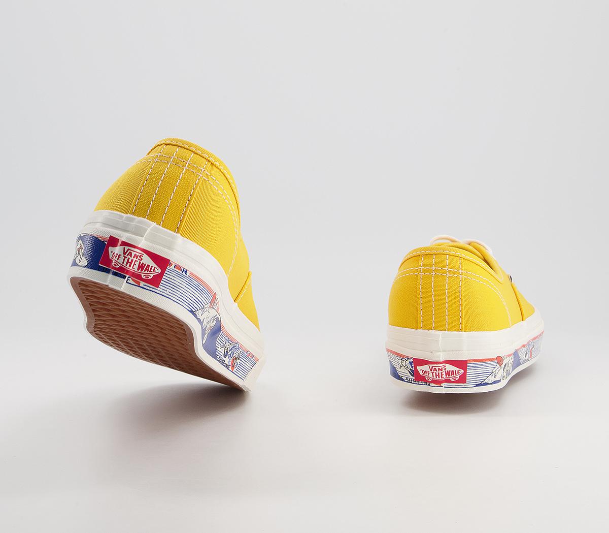 Vans Anaheim Authentic 44 Dx Trainers Vans Anaheim Authentic 44 Dx Trainers Anaheim Og Yellow Scene