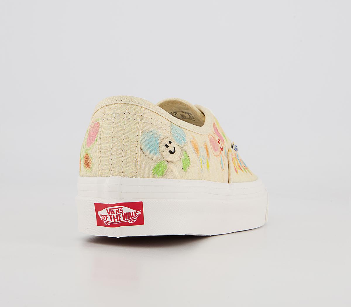 Vans Anaheim Authentic 44 Dx Trainers Vans Anaheim Authentic 44 Dx Trainers Sandy Liang Scribble Natural
