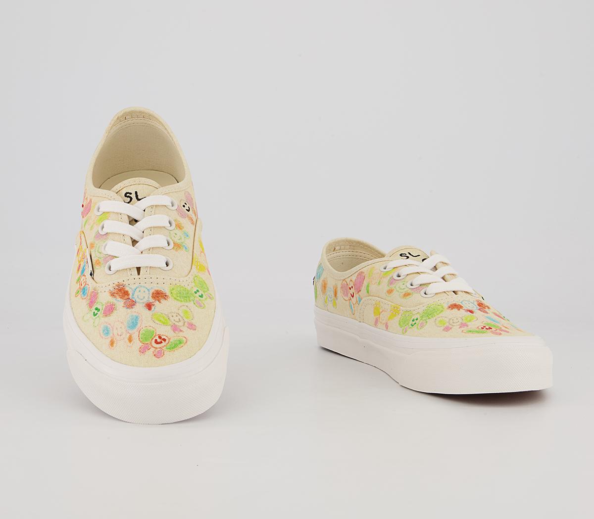 Vans Anaheim Authentic 44 Dx Trainers Vans Anaheim Authentic 44 Dx Trainers Sandy Liang Scribble Natural
