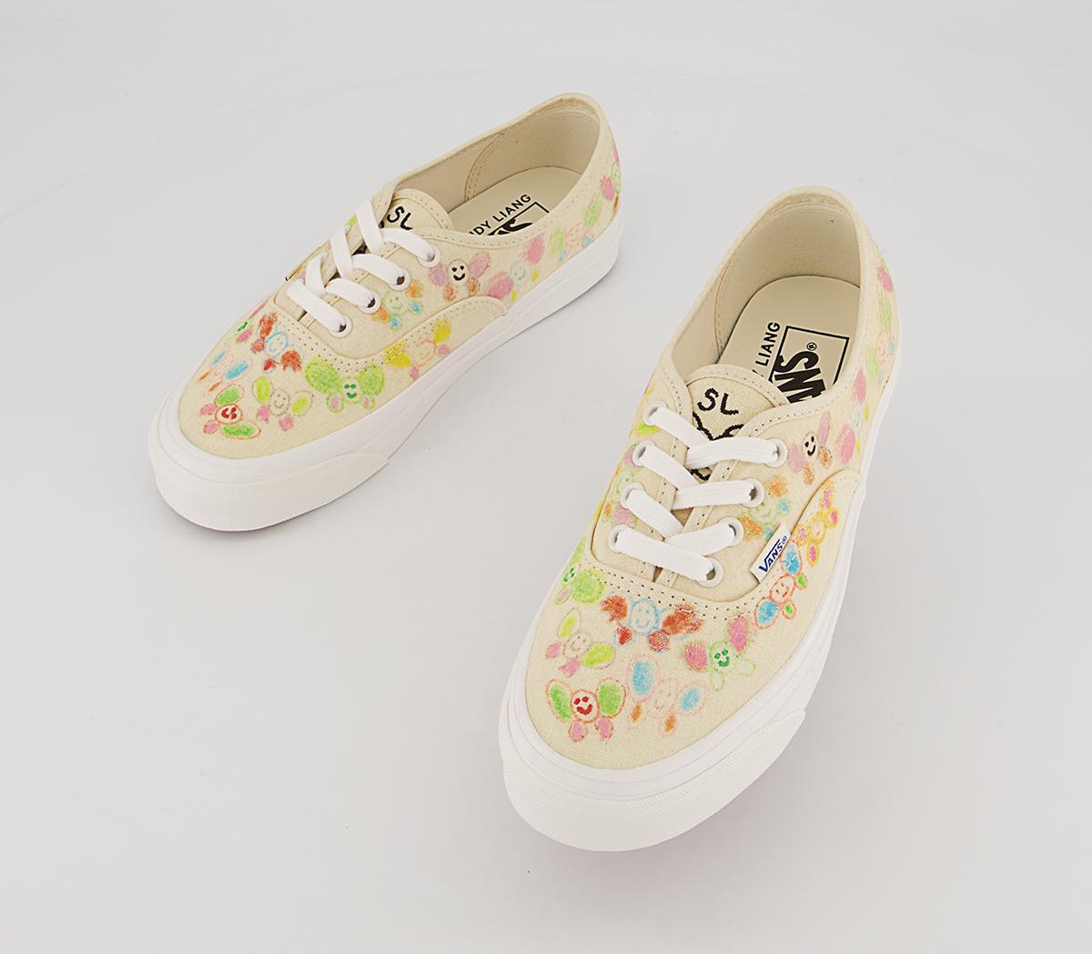 Vans Anaheim Authentic 44 Dx Trainers Vans Anaheim Authentic 44 Dx Trainers Sandy Liang Scribble Natural