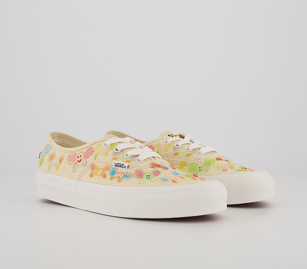 Vans Anaheim Authentic 44 Dx Trainers Vans Anaheim Authentic 44 Dx Trainers Sandy Liang Scribble Natural