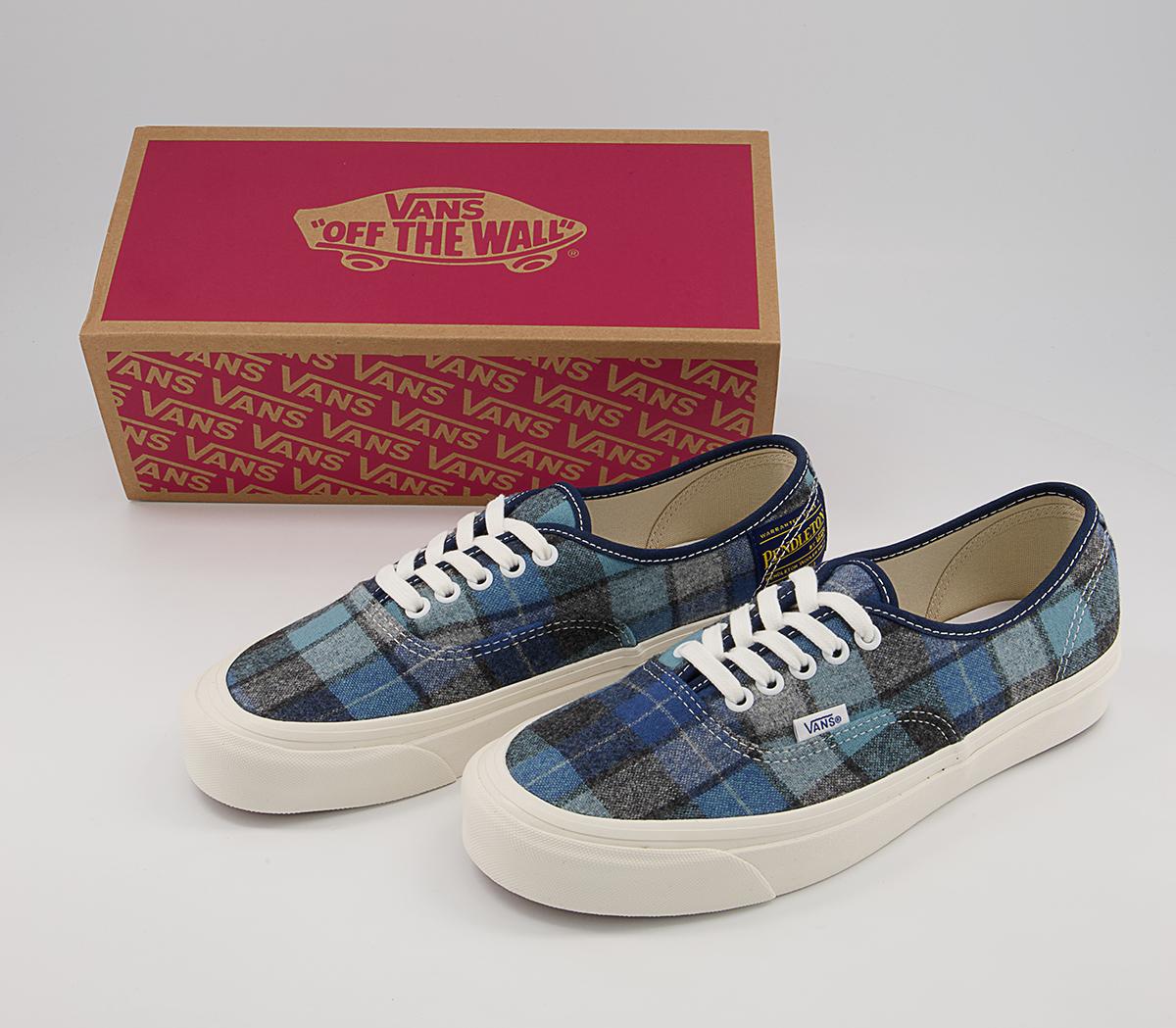 Vans Anaheim Authentic 44 Dx Trainers Anaheim Pendleton Beach Boy Plaid ...