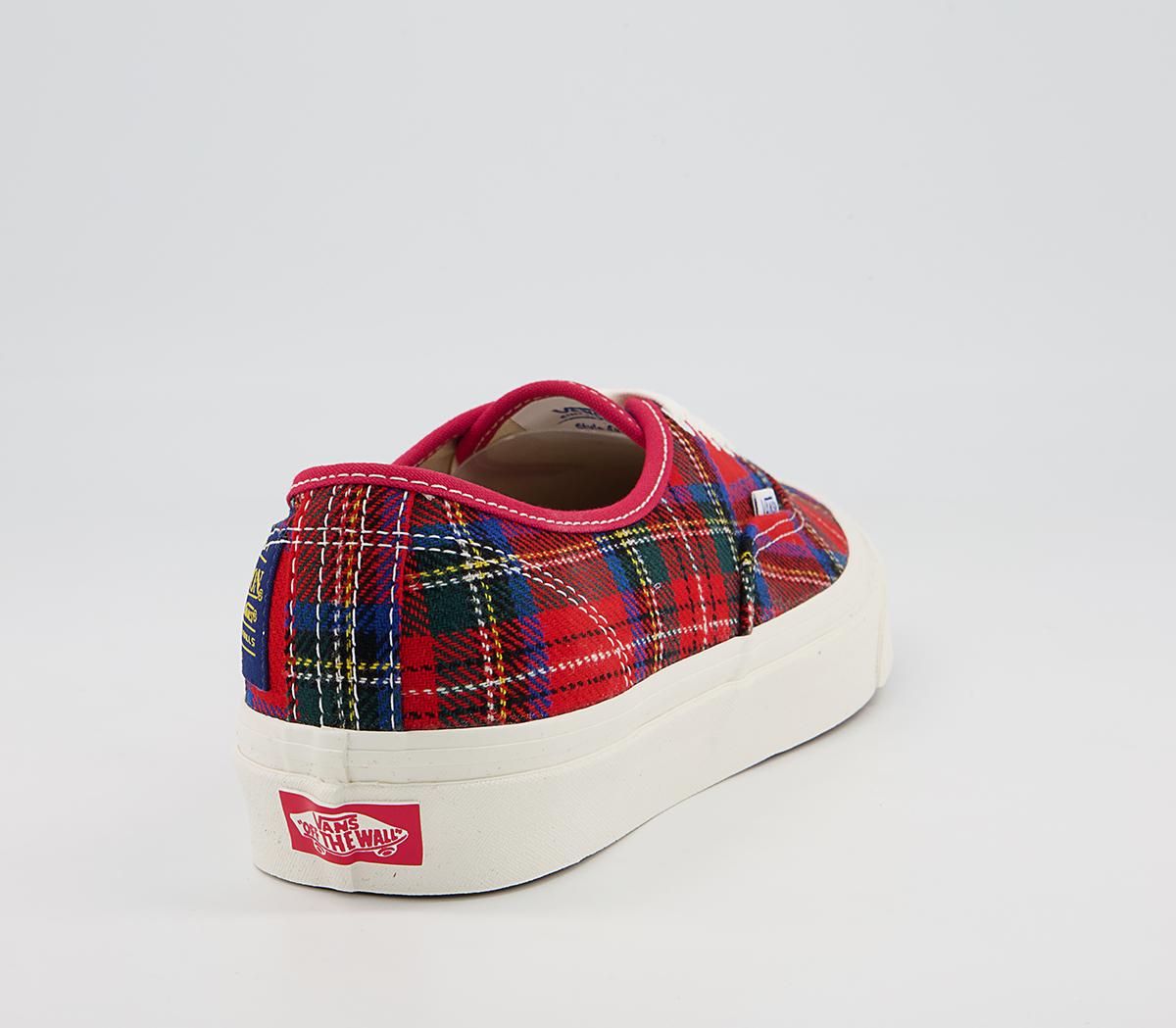 Vans Anaheim Authentic 44 Dx Trainers Vans Anaheim Authentic 44 Dx Trainers Anaheim Pendleton Royal Stewart Tartan