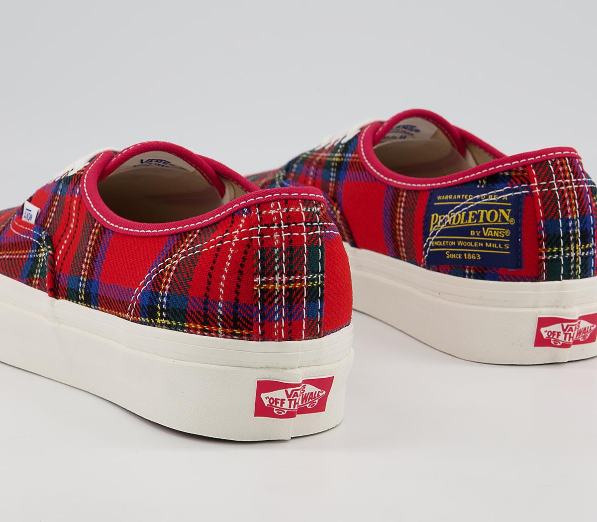 Vans Anaheim Authentic 44 Dx Trainers Vans Anaheim Authentic 44 Dx Trainers Anaheim Pendleton Royal Stewart Tartan