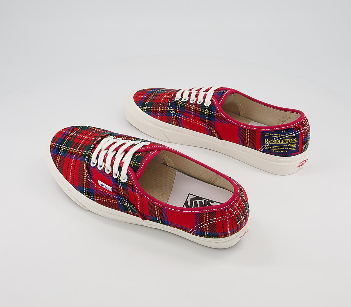 Vans Anaheim Authentic 44 Dx Trainers Vans Anaheim Authentic 44 Dx Trainers Anaheim Pendleton Royal Stewart Tartan