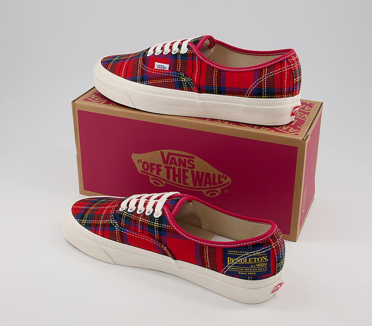 Vans Anaheim Authentic 44 Dx Trainers Vans Anaheim Authentic 44 Dx Trainers Anaheim Pendleton Royal Stewart Tartan