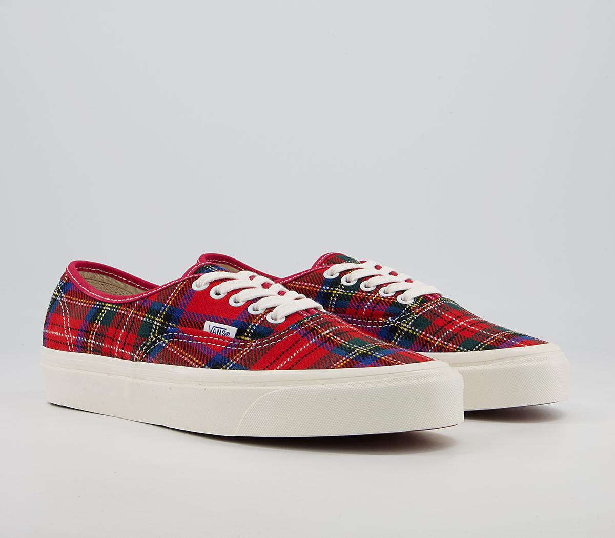 Vans Anaheim Authentic 44 Dx Trainers Vans Anaheim Authentic 44 Dx Trainers Anaheim Pendleton Royal Stewart Tartan