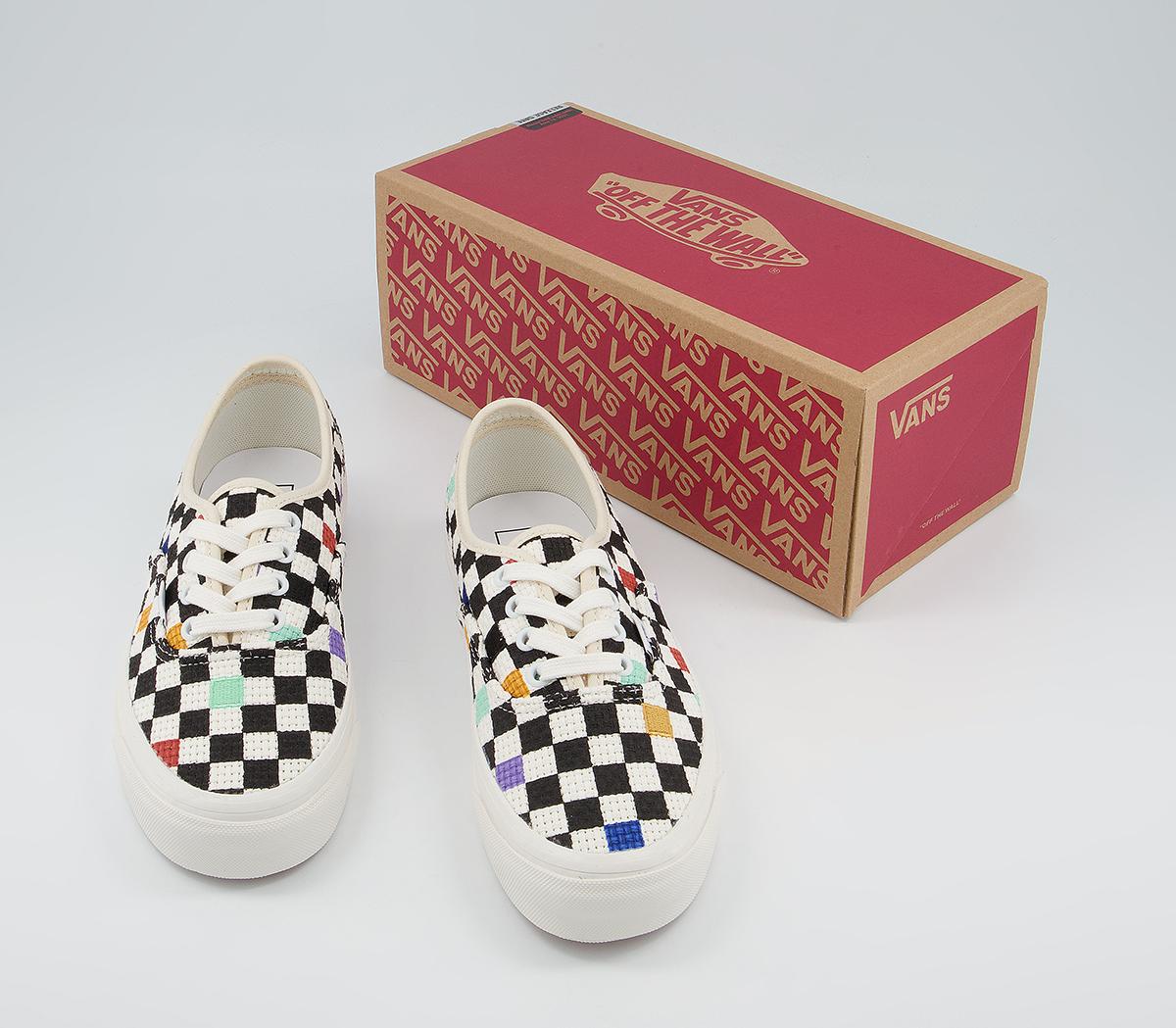 Vans Anaheim Authentic 44 Dx Trainers Vans Anaheim Authentic 44 Dx Trainers Anaheim Needlepoint Checkerboard
