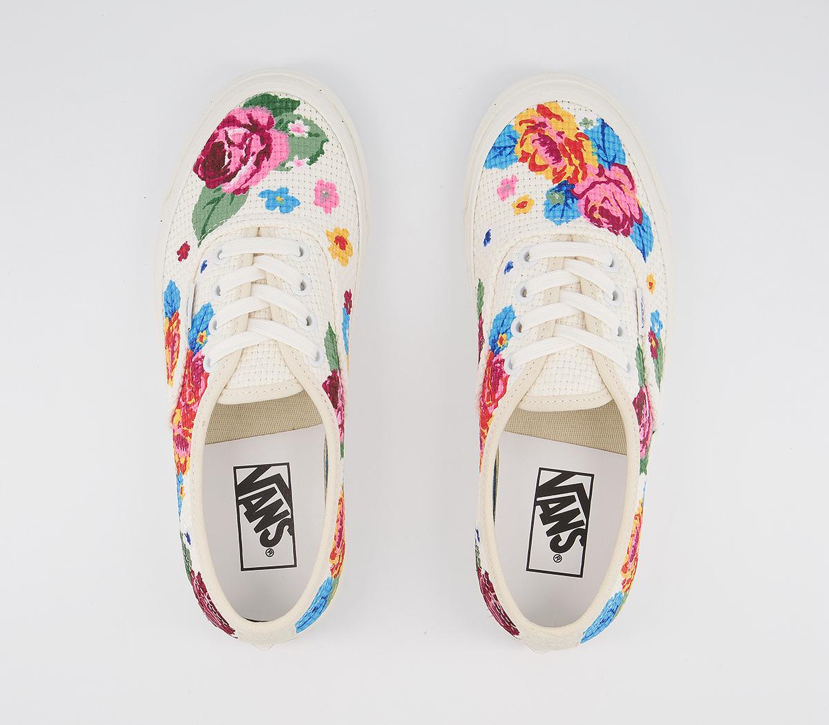 Vans Anaheim Authentic 44 Dx Trainers Vans Anaheim Authentic 44 Dx Trainers Anaheim Needlepoint Floral