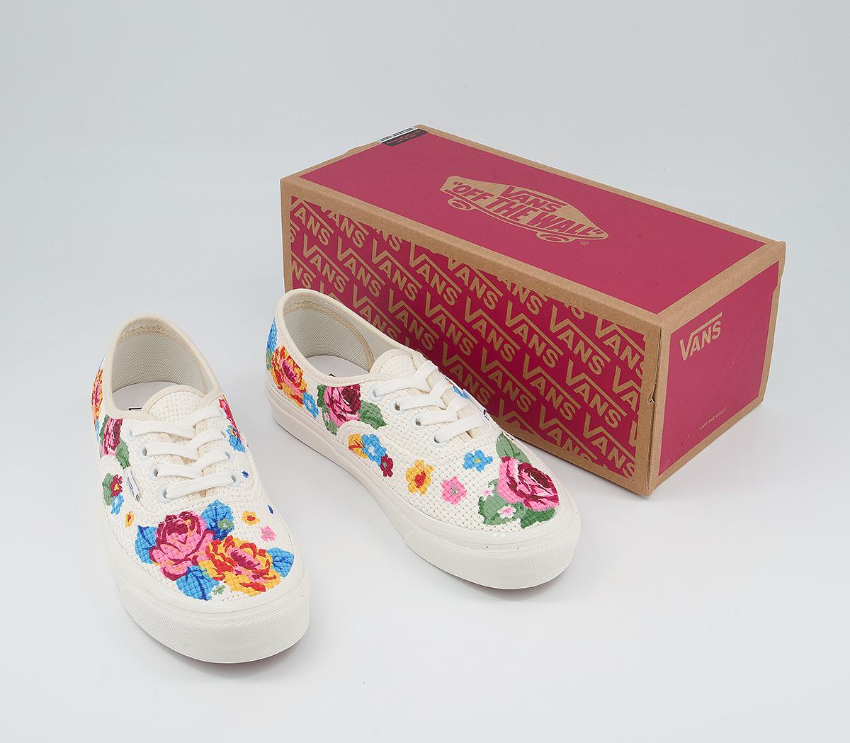Vans Anaheim Authentic 44 Dx Trainers Vans Anaheim Authentic 44 Dx Trainers Anaheim Needlepoint Floral