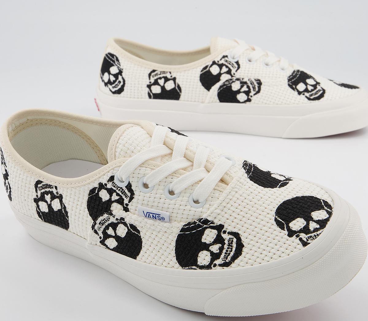 Vans Anaheim Authentic 44 Dx Trainers Vans Anaheim Authentic 44 Dx Trainers Anaheim Needlepoint Skulls