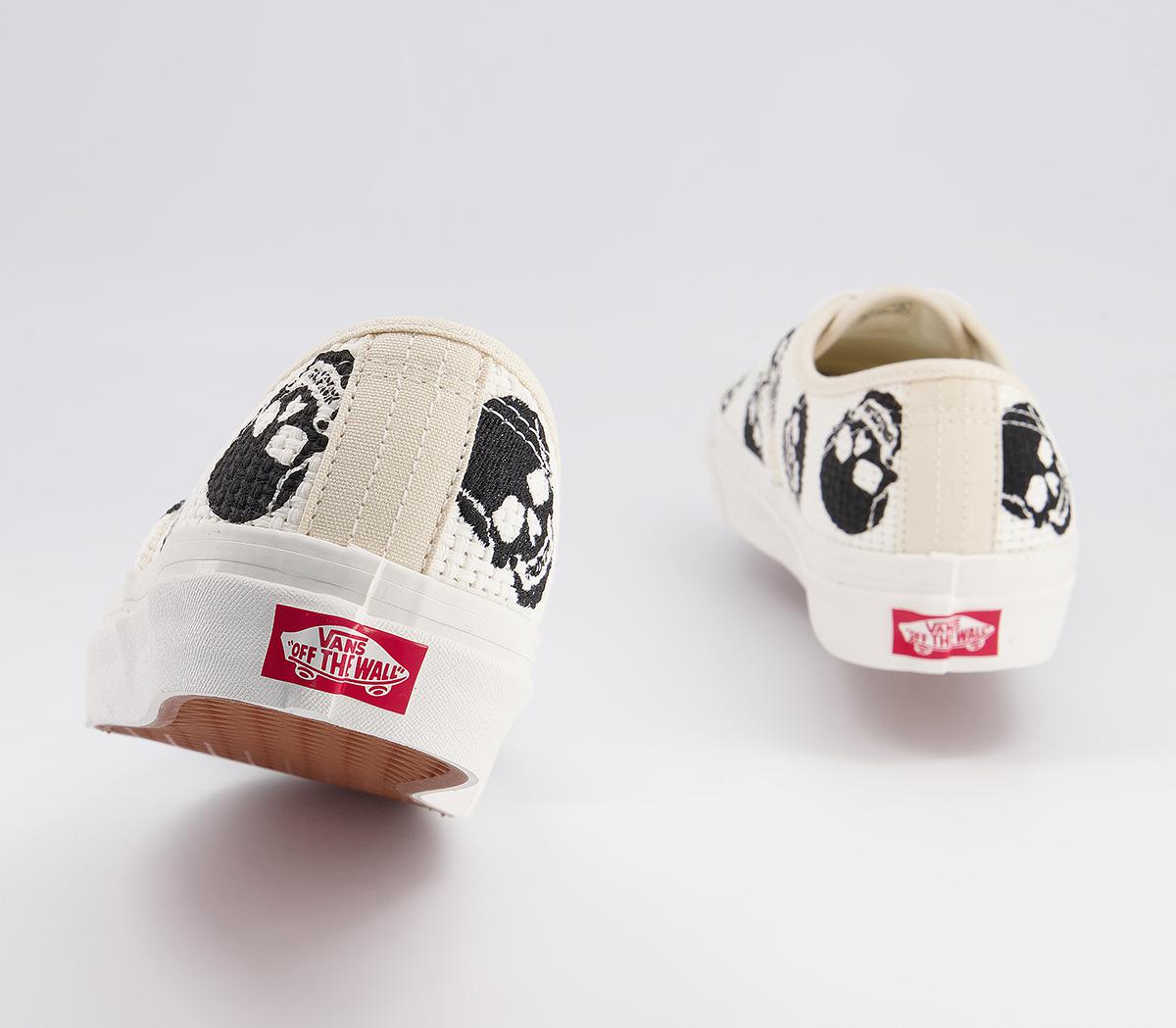 Vans Anaheim Authentic 44 Dx Trainers Vans Anaheim Authentic 44 Dx Trainers Anaheim Needlepoint Skulls