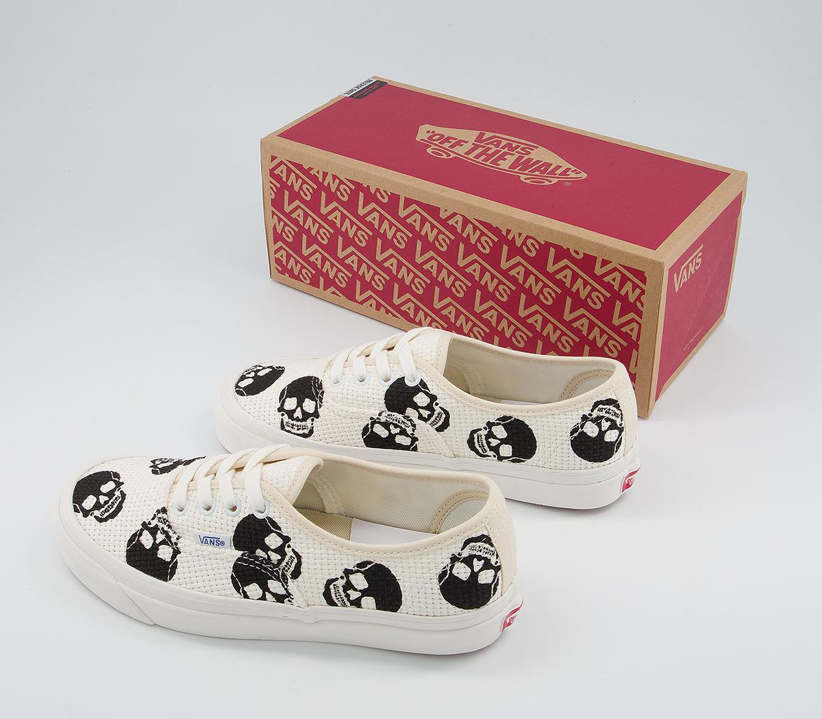 Vans Anaheim Authentic 44 Dx Trainers Vans Anaheim Authentic 44 Dx Trainers Anaheim Needlepoint Skulls