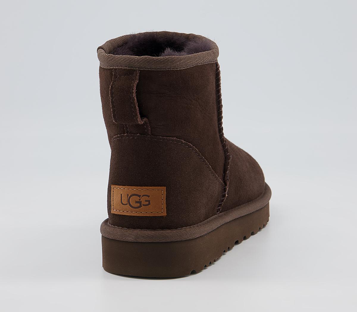UGG Classic Mini II Boots UGG Classic Mini II Boots Chocolate Suede