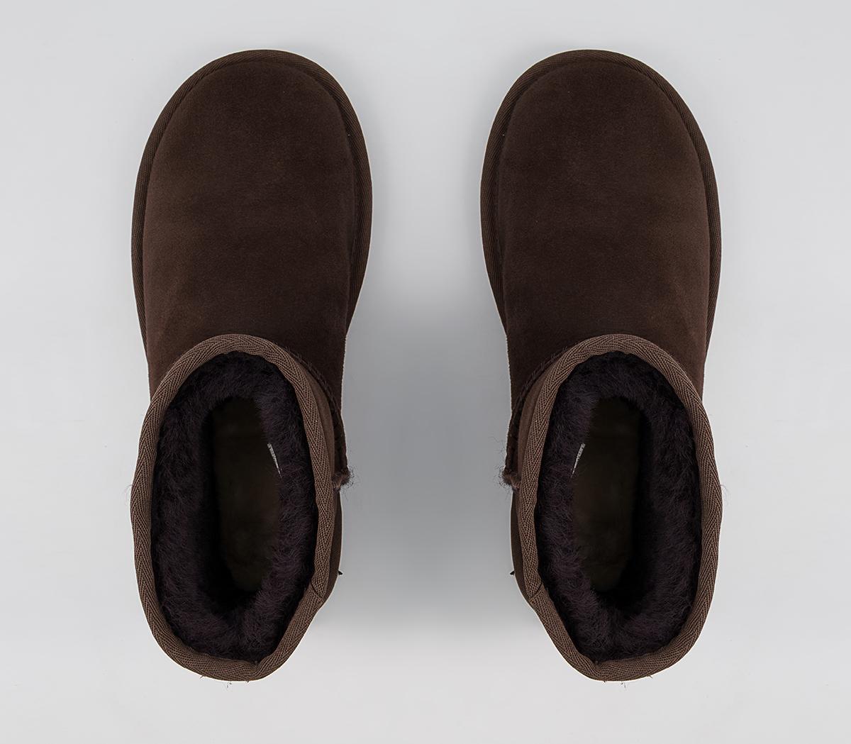 UGG Classic Mini II Boots UGG Classic Mini II Boots Chocolate Suede