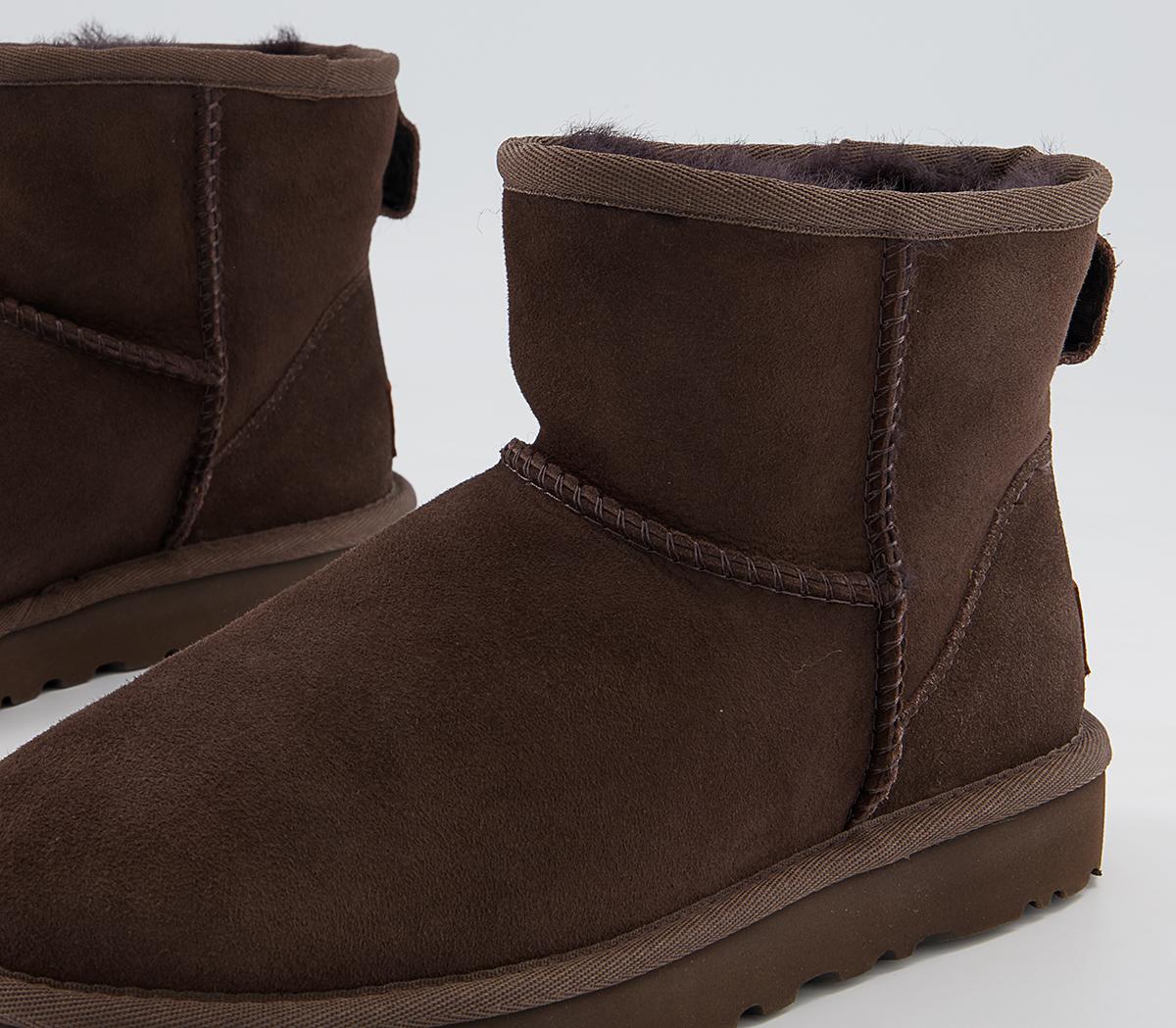 UGG Classic Mini II Boots UGG Classic Mini II Boots Chocolate Suede