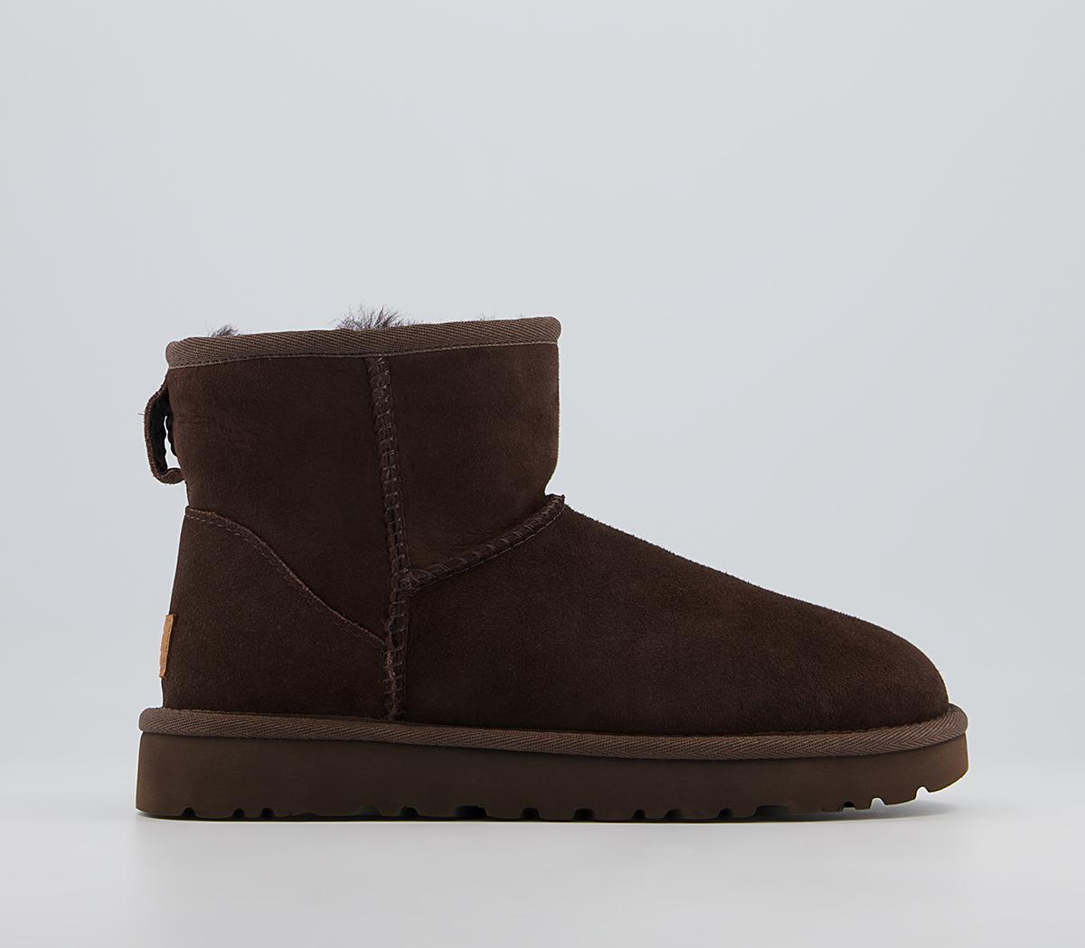 UGG Classic Mini II Boots UGG Classic Mini II Boots Chocolate Suede