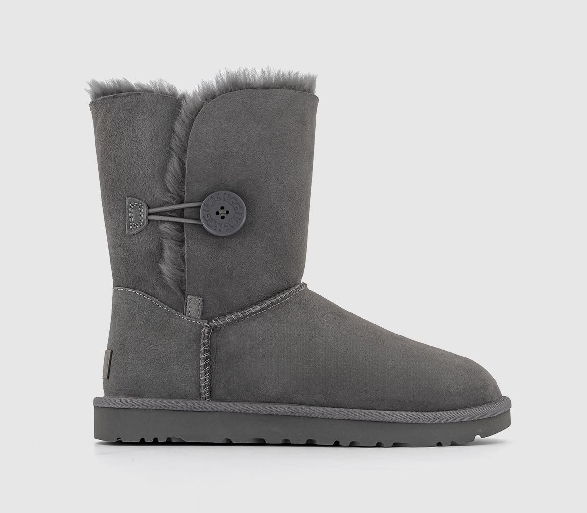 Womens grey shop ankle ugg boots