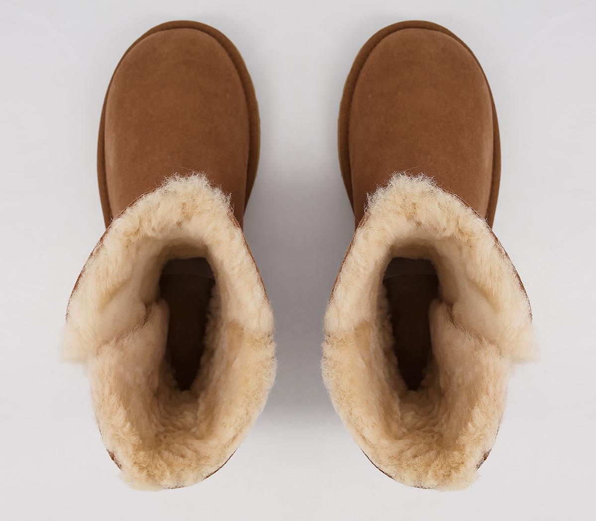 UGG Bailey Button II Boots UGG Bailey Button II Boots Chestnut Suede