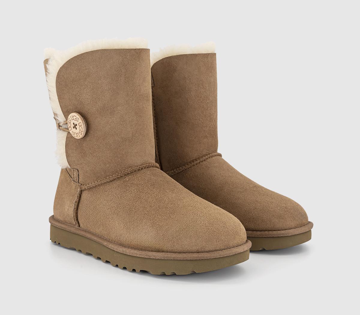UGG Bailey Button II Boots UGG Bailey Button II Boots Chestnut Suede