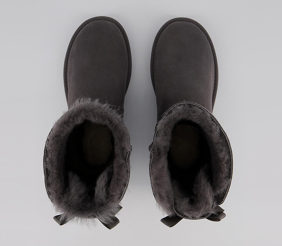UGG Bailey Bow II Calf Boots UGG Bailey Bow II Calf Boots Grey