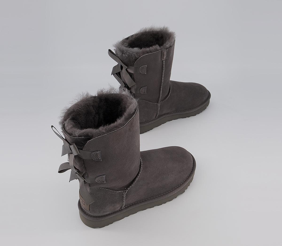 UGG Bailey Bow II Calf Boots UGG Bailey Bow II Calf Boots Grey