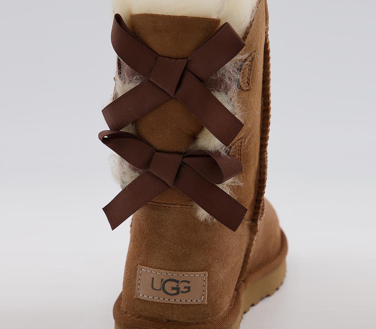 UGGBailey Bow II Calf BootsChestnut Suede