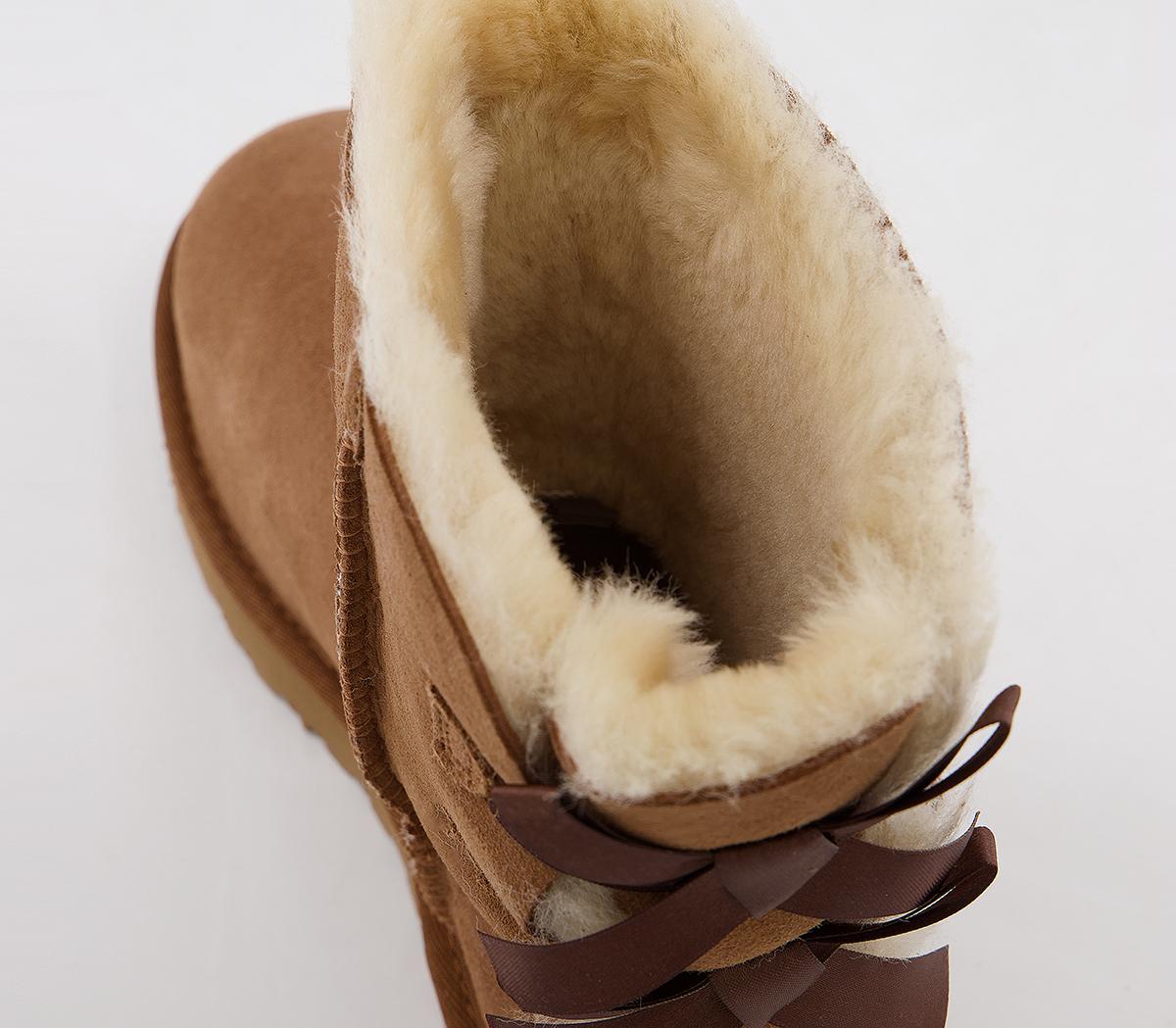 UGGBailey Bow II Calf BootsChestnut Suede