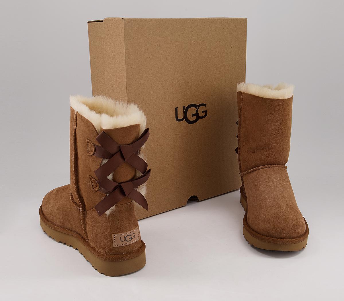 UGGBailey Bow II Calf BootsChestnut Suede