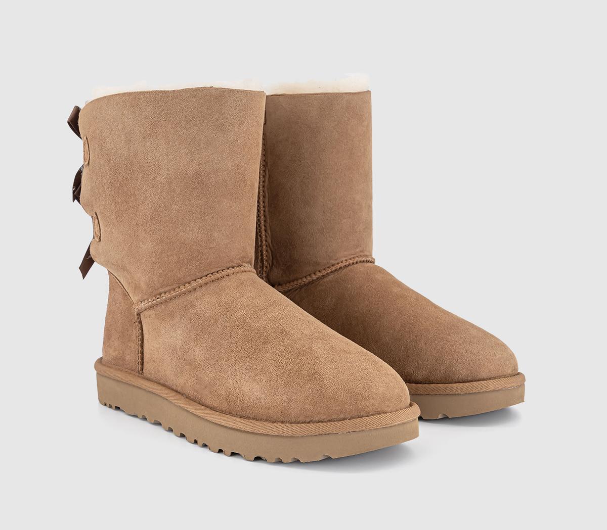 UGGBailey Bow II Calf Boots UGGBailey Bow II Calf BootsChestnut Suede