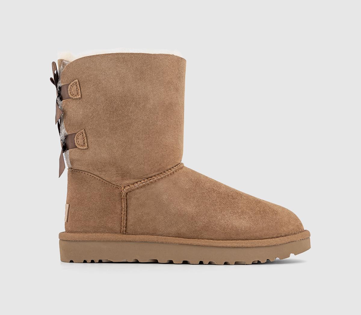UGGBailey Bow II Calf BootsChestnut Suede
