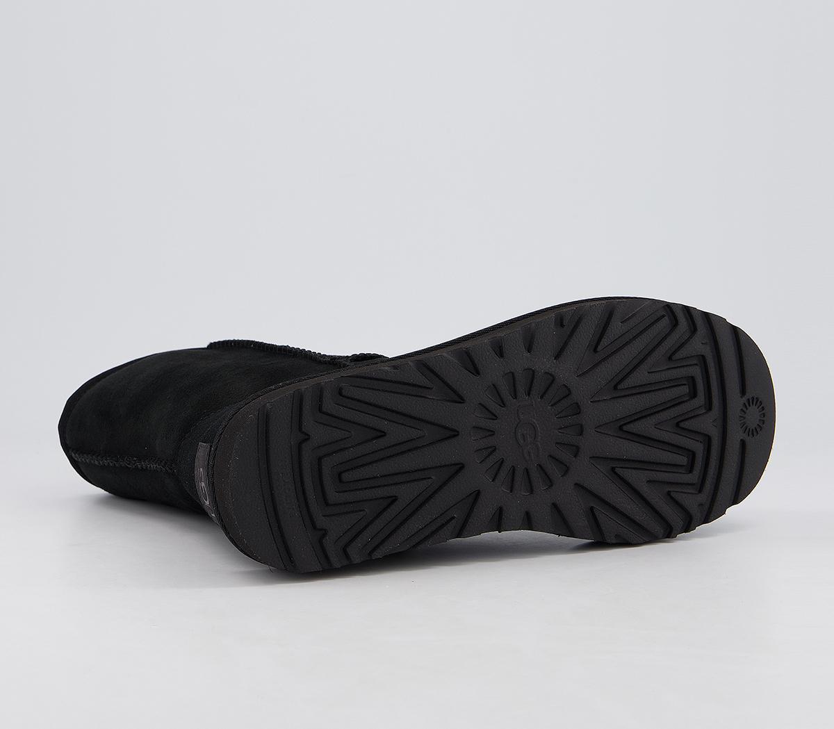UGG Classic Short II Boots UGG Classic Short II Boots Black Suede