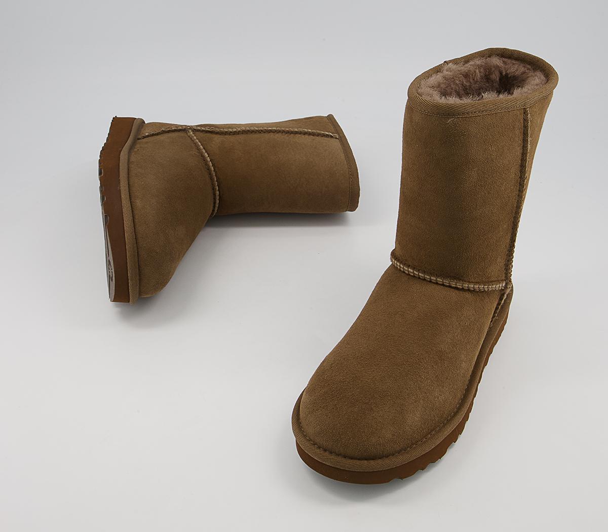 UGG Classic Short II Boots Hickory - Women's Ankle Boots