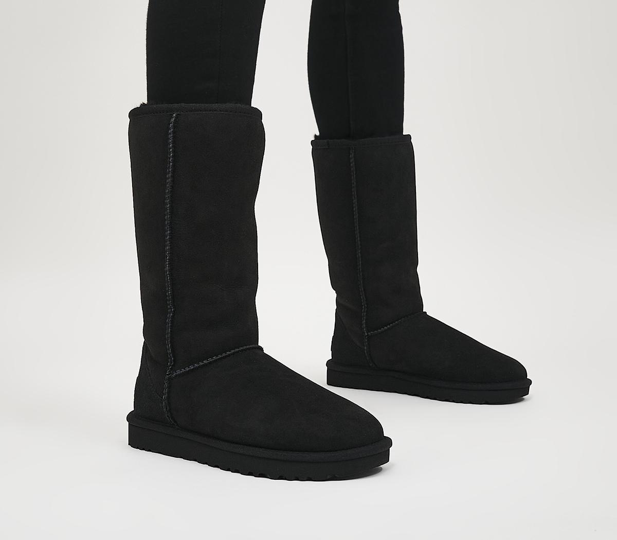 Black Suede Classic Tall Ii Boots