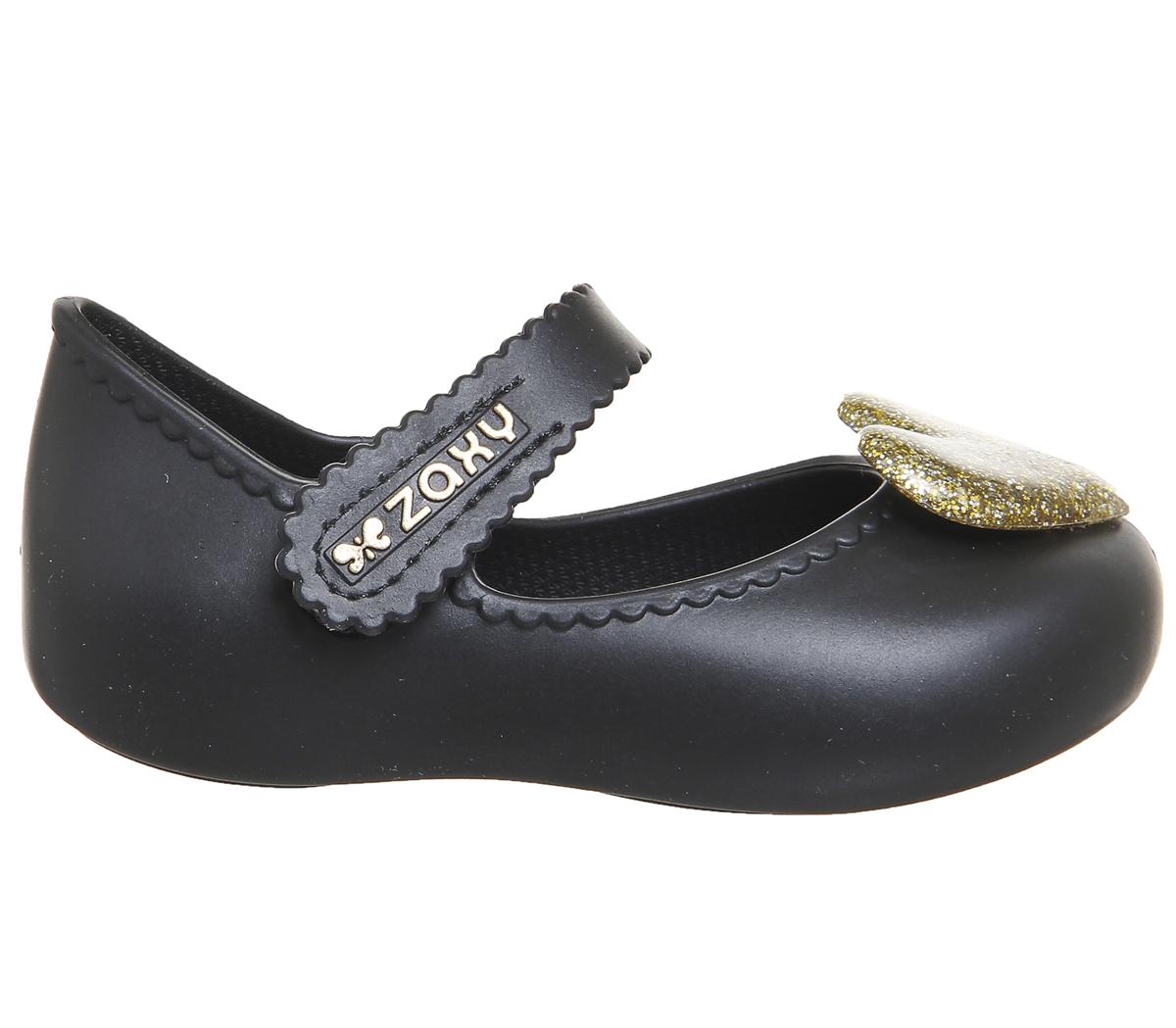 Zaxy Baby Heart Zaxy Baby Heart Black Gold Glitter