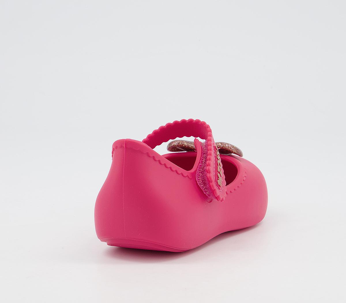 ZaxyBaby Heart ShoesPink Gold Glitter