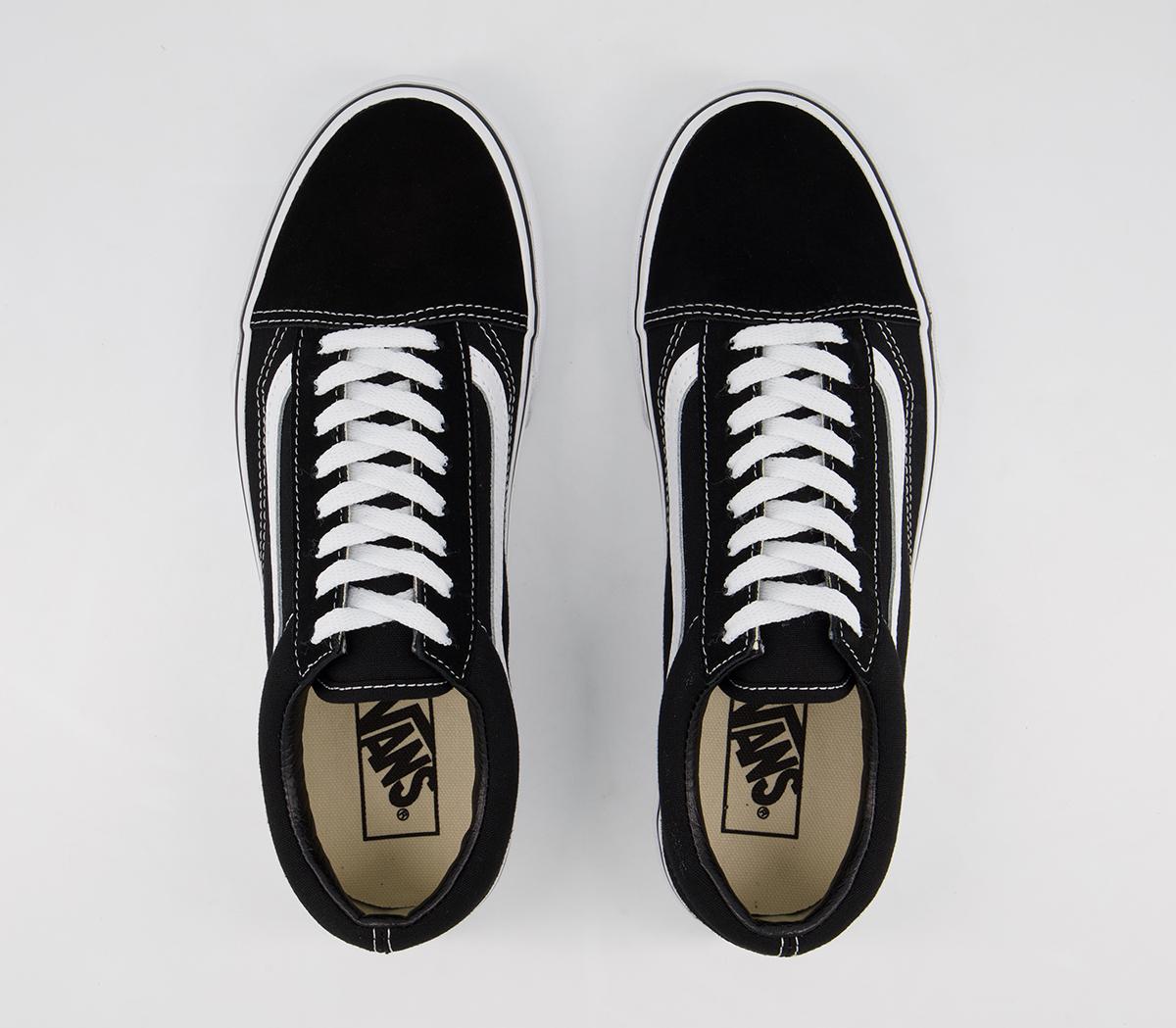 VansOld Skool Platform Trainers VansOld Skool Platform TrainersBlack White