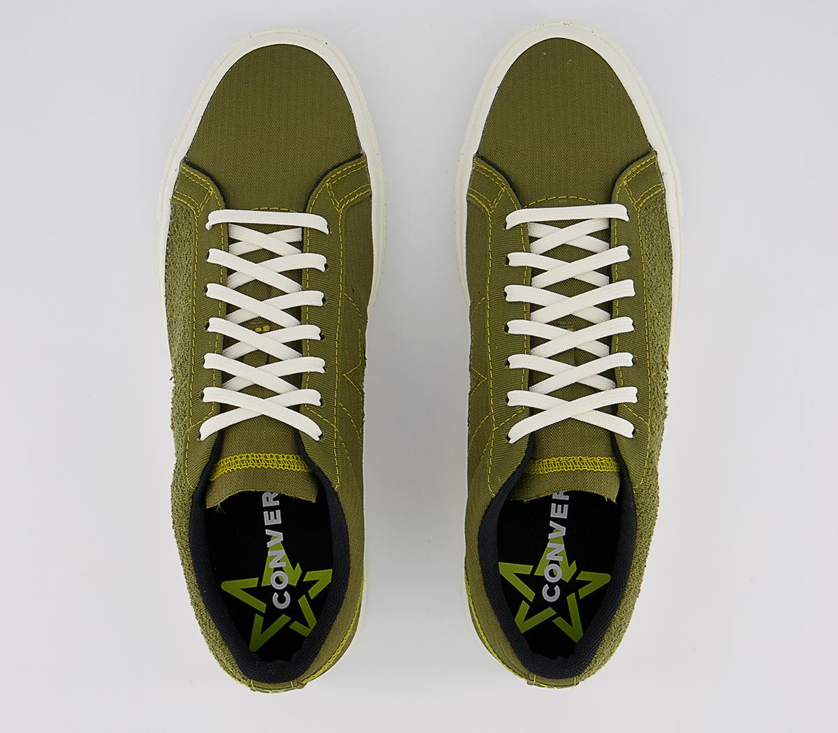 Converse One Star Trainers Converse One Star Trainers Dark Moss Renew