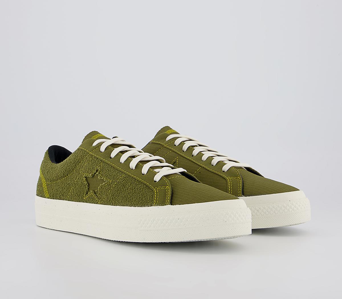 Converse One Star Trainers Converse One Star Trainers Dark Moss Renew