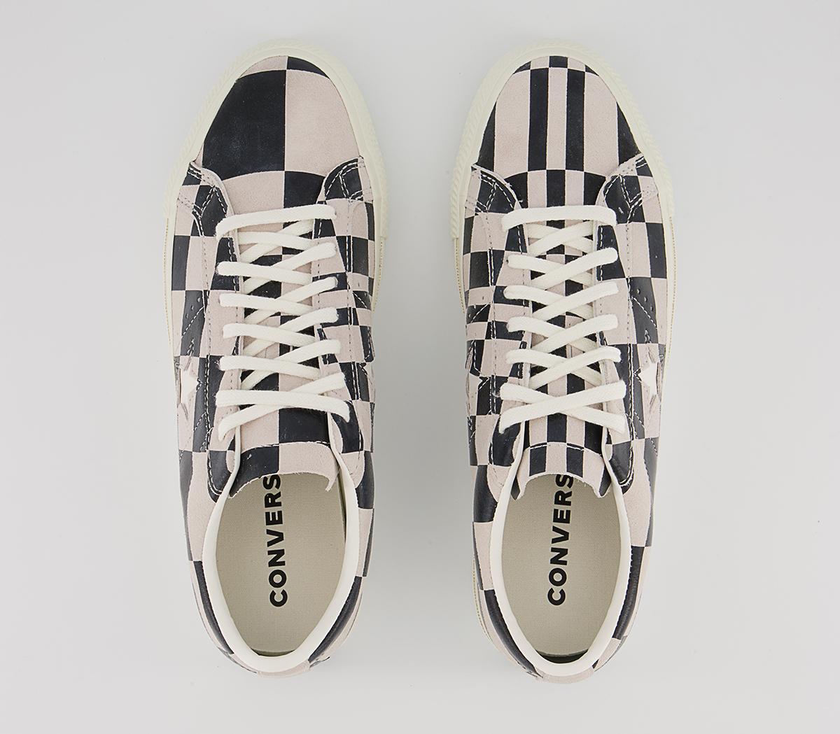 Converse One Star Trainers Converse One Star Trainers Blocked White Black White