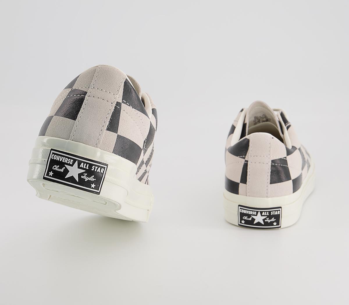 Converse One Star Trainers Converse One Star Trainers Blocked White Black White
