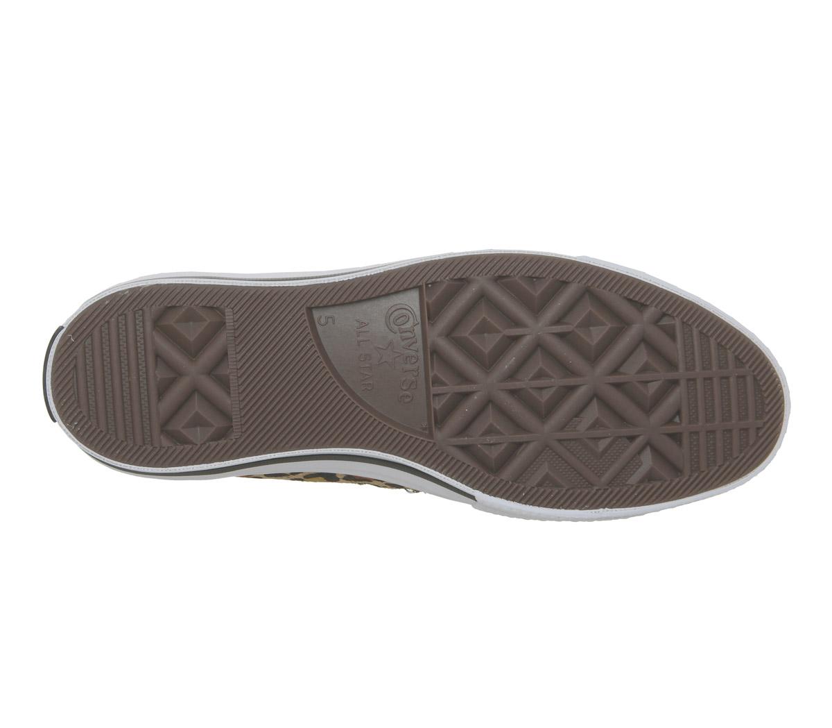 ConverseOne StarLeopard Black White