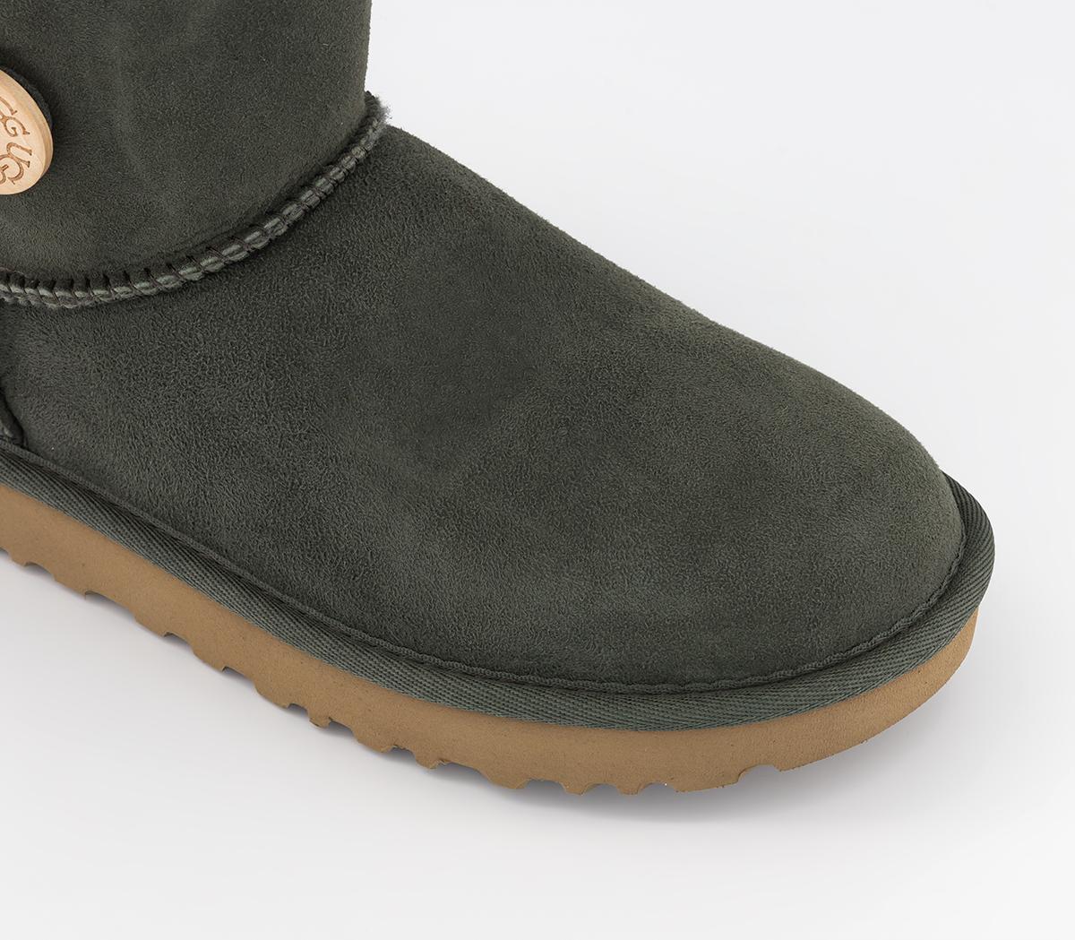 UGG Mini Bailey Button II Boots UGG Mini Bailey Button II Boots Forest Night