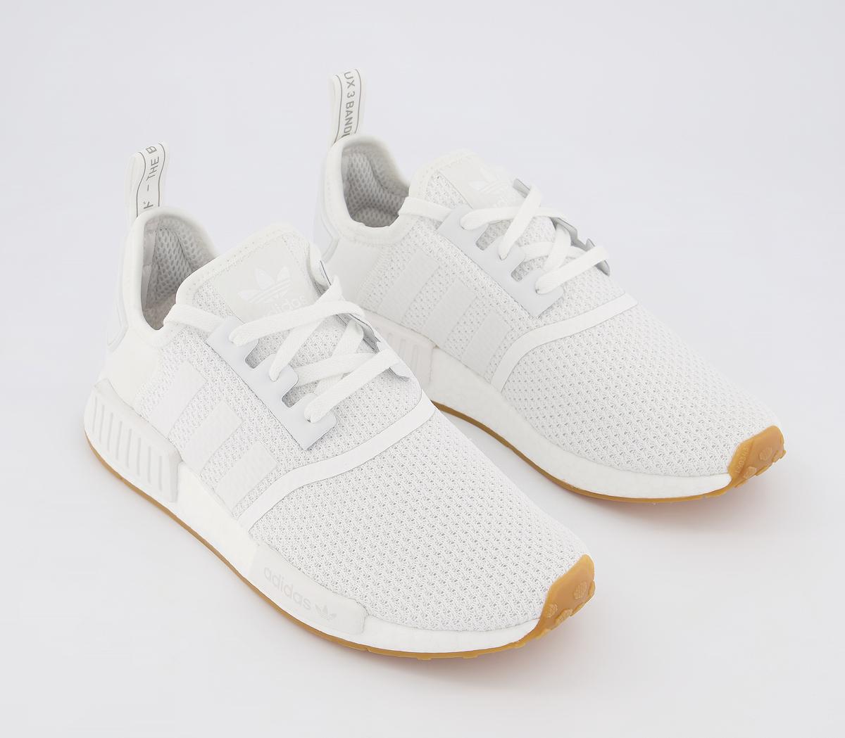 adidas gazelle silver green womens Men's Adidas HU Pharrell NMD Orange Trainers main image 0