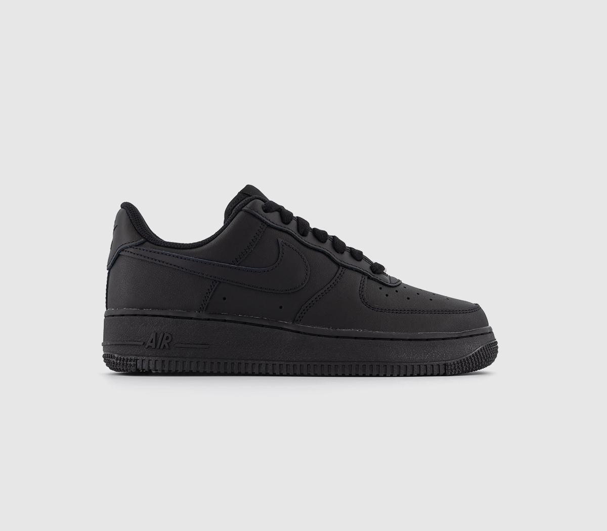 nike air force 1 womens uk black