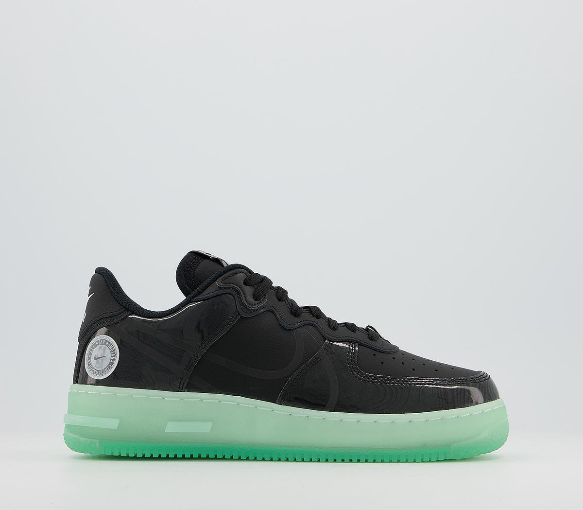 NikeAir Force 1 07 TrainersBlack Barely Green