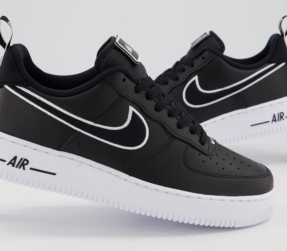 Nike Air Force 1 07 Trainers Tracksuit Pack Black - Nike Air Force 1